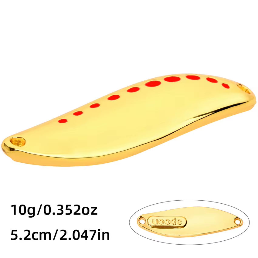 Metal Vib Leech Spinners Spoon Lures 2.5G 5G 7.5G 10G 15G 20G 25G 30G Artificial Bait Lure Fishing Tackle for Bass Pike Perch