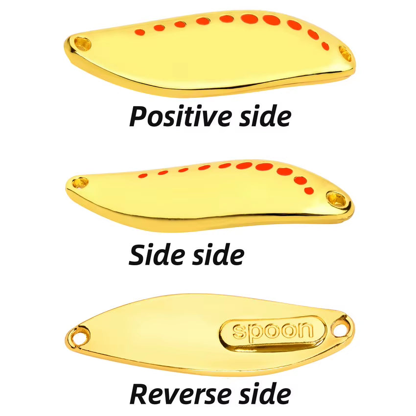 Metal Vib Leech Spinners Spoon Lures 2.5G 5G 7.5G 10G 15G 20G 25G 30G Artificial Bait Lure Fishing Tackle for Bass Pike Perch