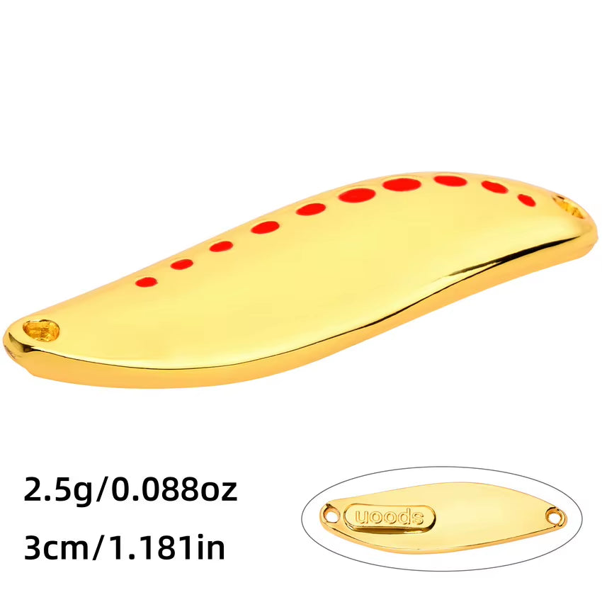 Metal Vib Leech Spinners Spoon Lures 2.5G 5G 7.5G 10G 15G 20G 25G 30G Artificial Bait Lure Fishing Tackle for Bass Pike Perch