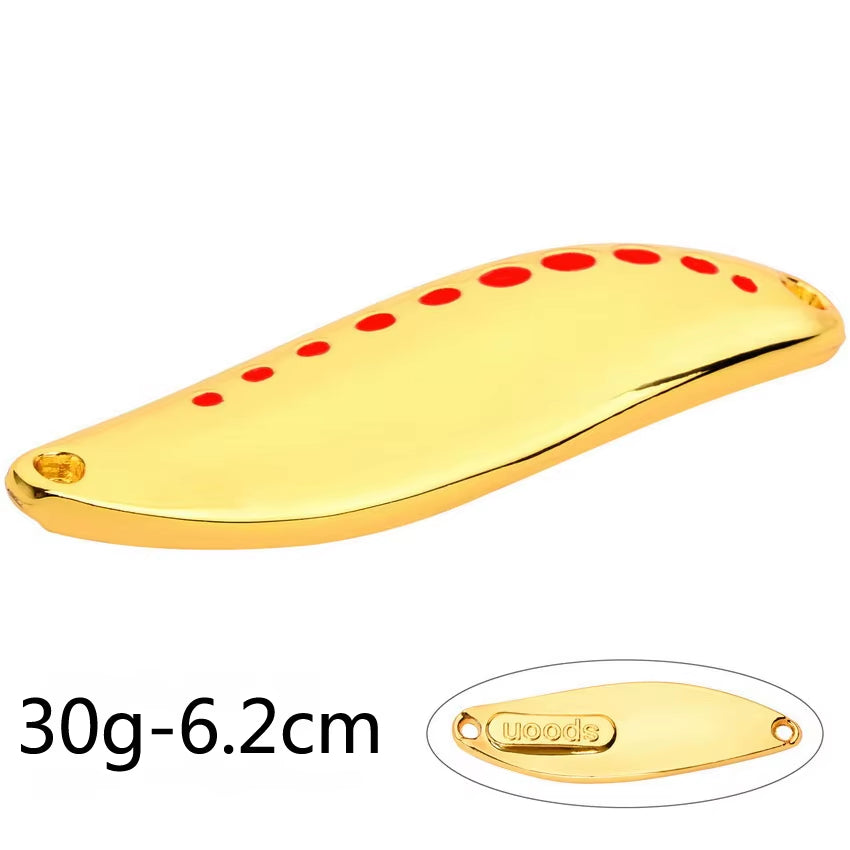 Metal Vib Leech Spinners Spoon Lures 2.5G 5G 7.5G 10G 15G 20G 25G 30G Artificial Bait Lure Fishing Tackle for Bass Pike Perch