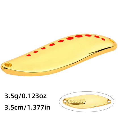 Metal Vib Leech Spinners Spoon Lures 2.5G 5G 7.5G 10G 15G 20G 25G 30G Artificial Bait Lure Fishing Tackle for Bass Pike Perch